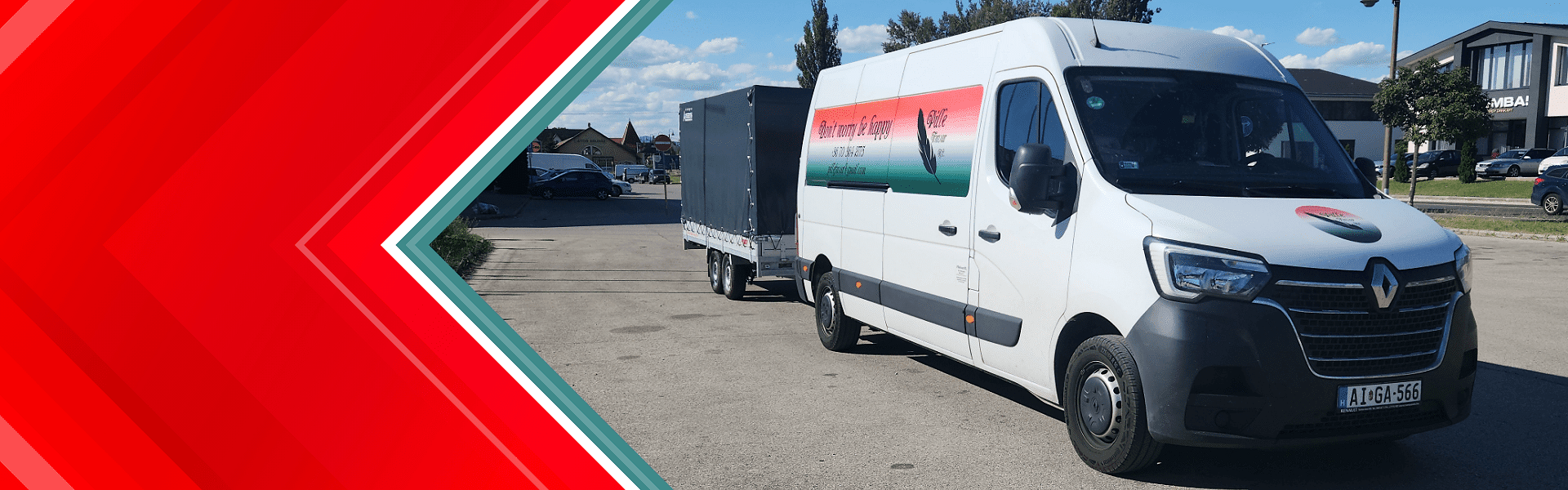 I now deliver<br> with a trailer too!